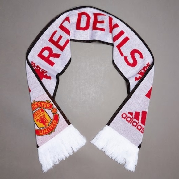 ADIDAS MANCHESTER UNITED SUPPORTER SCARF - Picture 2 of 6